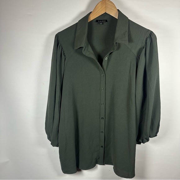 Blouse Femme Pleione - Taille Medium (M), Couleur Bleue, 100% Polyester - Occasion Très Bon état